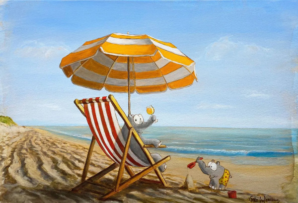 Waalkes, Otto - Sonne, Strand, Ottifant